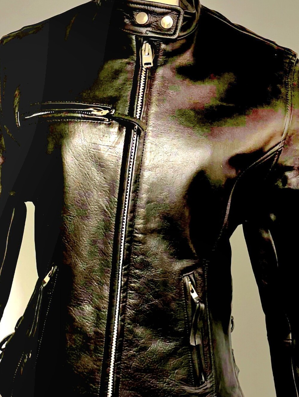 Wilsons Leather Motorcycle Jacket - The Real Deal!